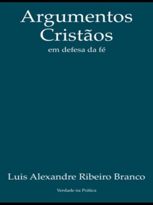 Title details for Argumentos Cristãos by Luis A R Branco - Available